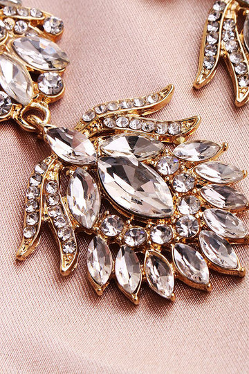 Enkle Rhinestone Bridal øredobber